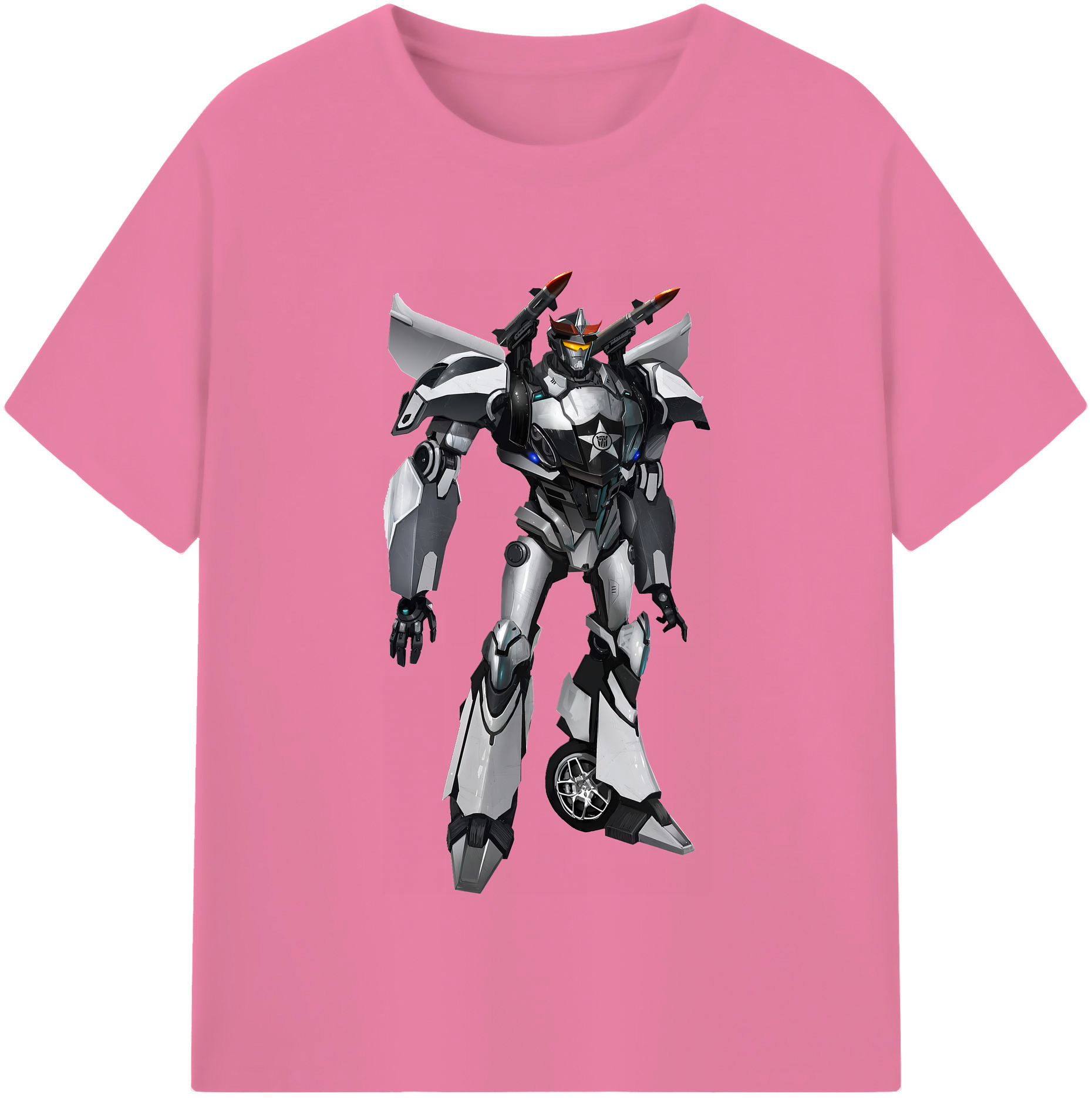 （画像用） Transformers トランスフォーマー 綿100％半袖Tシャツ（フロントプリント）